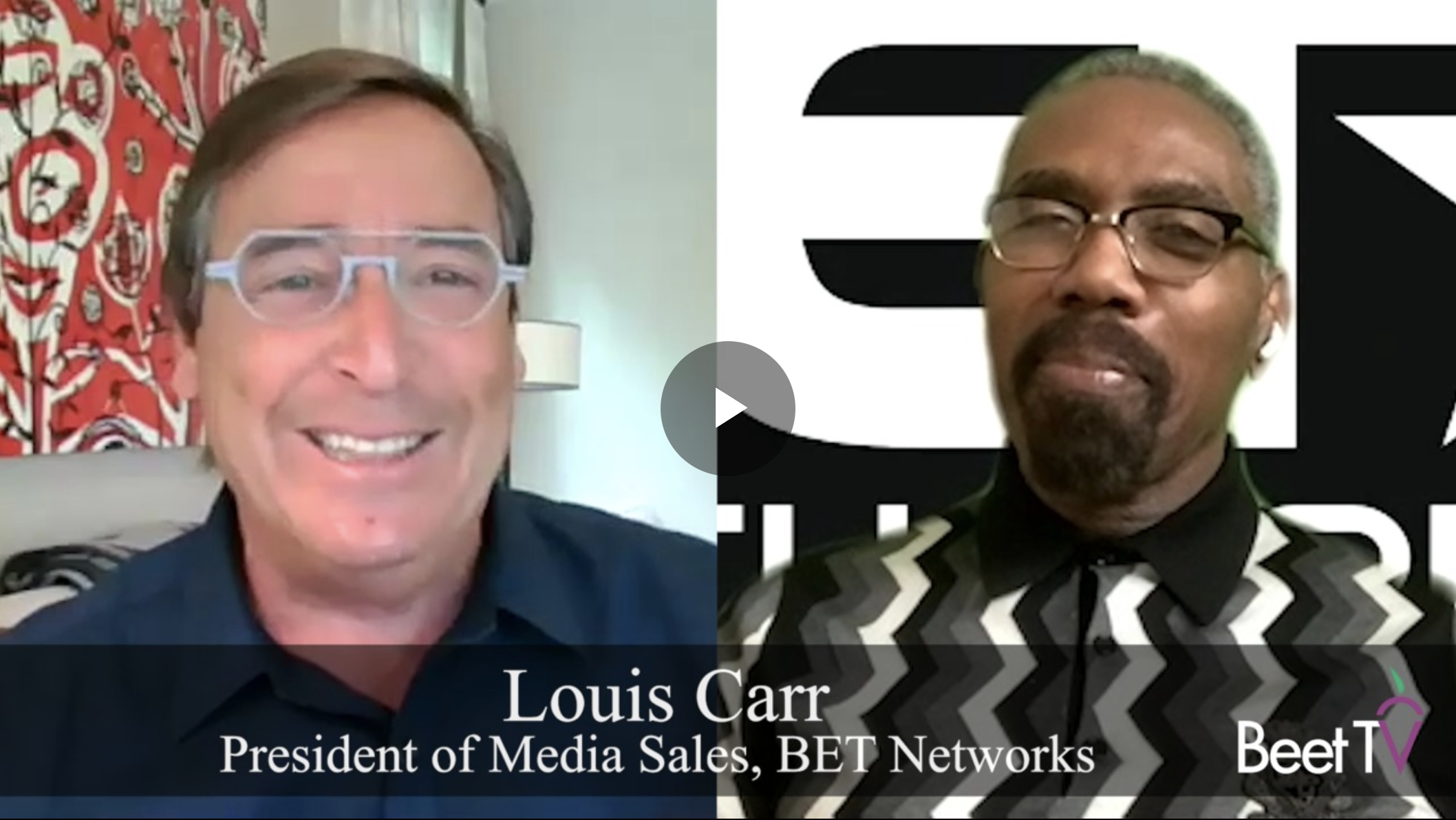 Bill Koenigsberg speaks with BET Networks’ Louis Carr